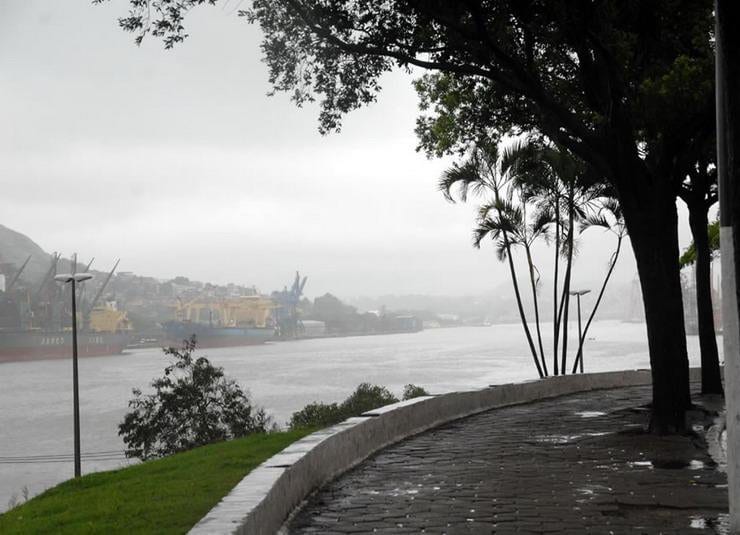 Final de semana será de chuva e trovoadas no Espírito Santo