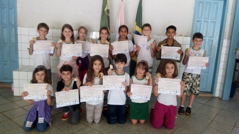 Orgulho: alunos da Escola Fazenda Aparecida são ouro em Olimpíada