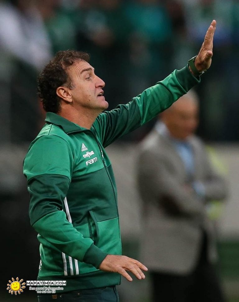 No Palmeiras, Cuca pede maturidade na reta final do Campeonato Brasileiro