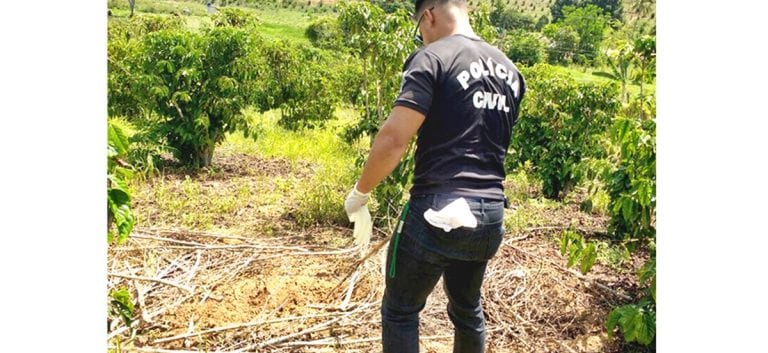 Corpo é encontrado enterrado em cova rasa em Jerônimo Monteiro