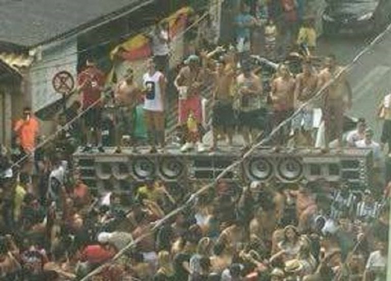 Sem policiamento “baile funk” domina a Sommerfest em Domingos Martins