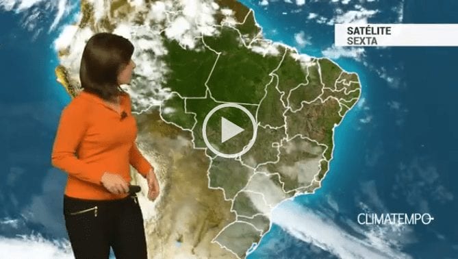 A previsão é de chuva forte para o Estado do Espírito Santo nesta sexta-feira. Confira a previsão abaixo o vídeo com a previsão do tempo.