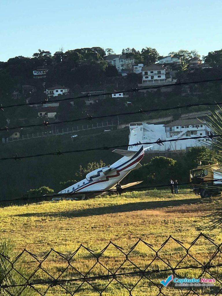Avião do DJ Alok sai da pista ao tentar decolar em Minas Gerais