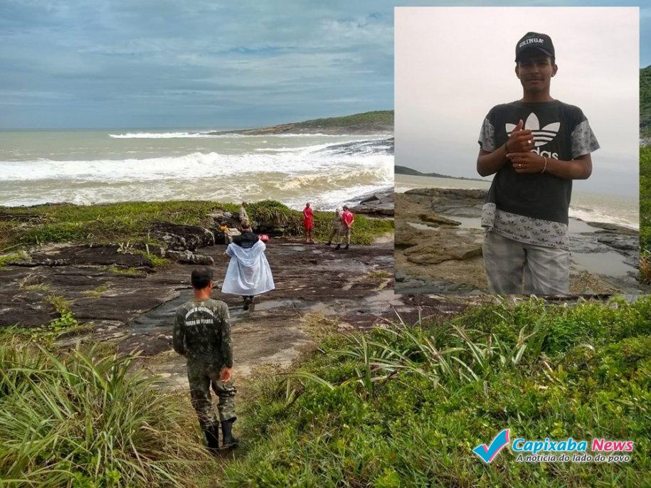 Jovem que morreu afogado no ES nunca tinha visto o mar Jovem que morreu afogado no ES nunca tinha visto o mar