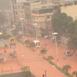 Chuva alaga região central de Castelo