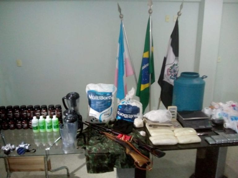 Polícia de Guarapari desmonta laboratório de cocaína em Buenos Aires