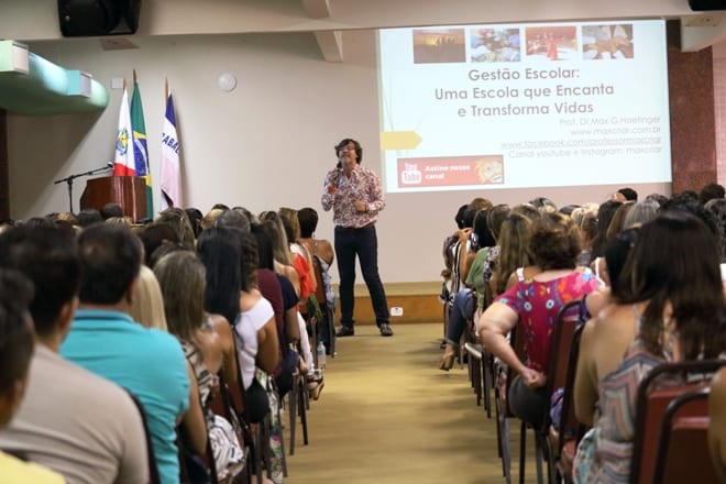 Educação promove encontro com as equipes para abertura do ano letivo 2019, em Guarapari