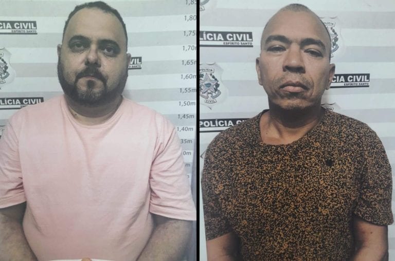 Dois suspeitos de roubarem R$ 600 mil em banco de Guarapari são presos