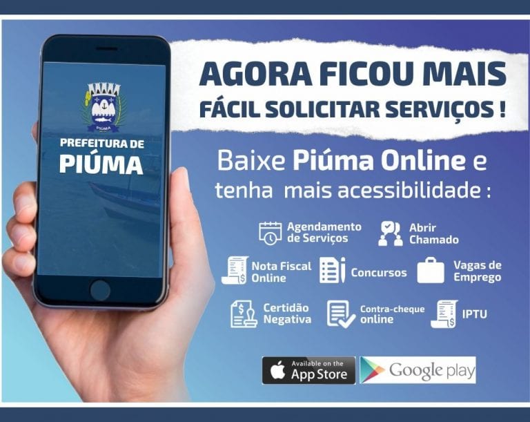 Piúma lança aplicativo para facilitar acesso aos serviços públicos