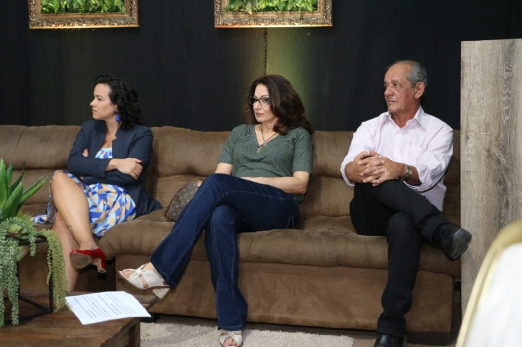 Ex- prefeito de Marataízes Jande Vidal, também esteve presente no evento, ele preside o Democratas em Marataízes