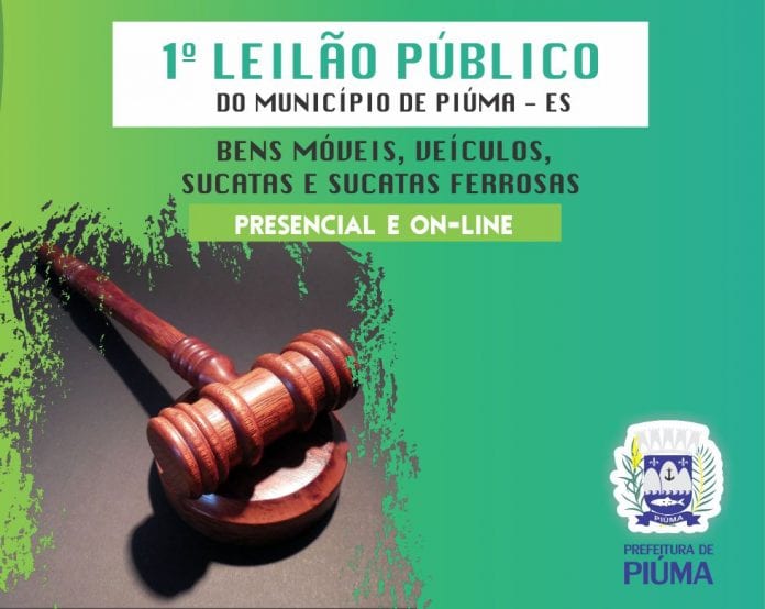 Prefeitura de Piúma vai realizar primeiro leilão público