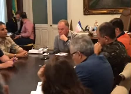 Governador realiza mega reunião para ações que atendam os municípios afetados pelas chuvas