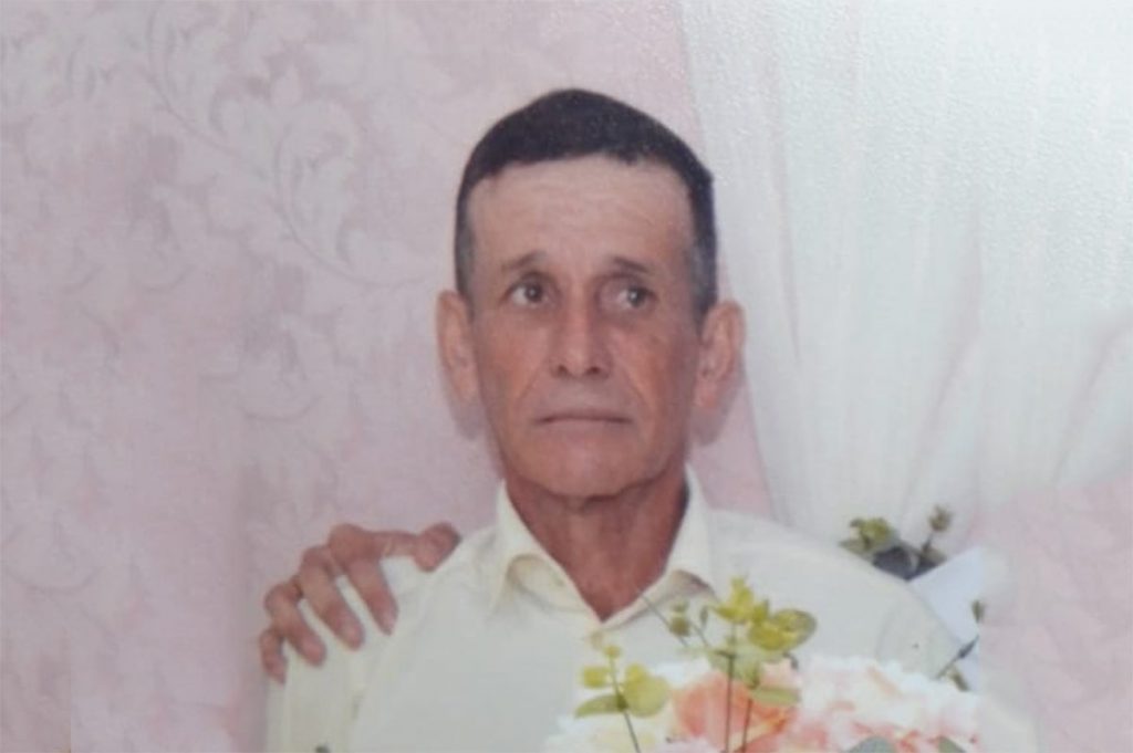 Jamil Brandão Benevides de 58 anos mora em Imburí - Marataízes. Ele está desaparecido desde o dia 10/02