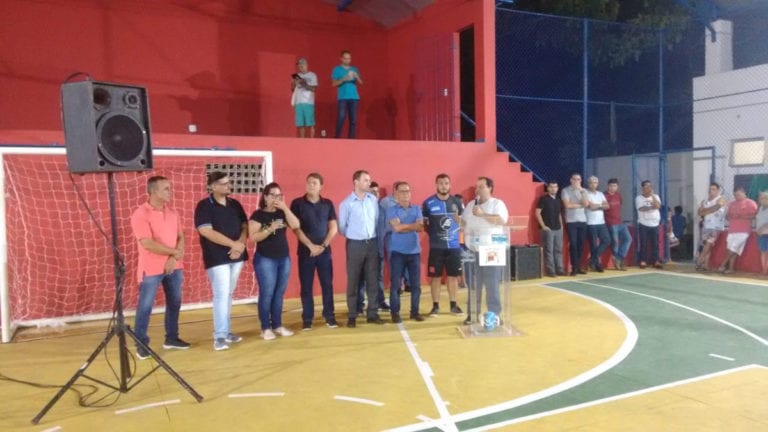 Prefeitura de Anchieta entregou quadra reformada e orla revitalizada em Parati