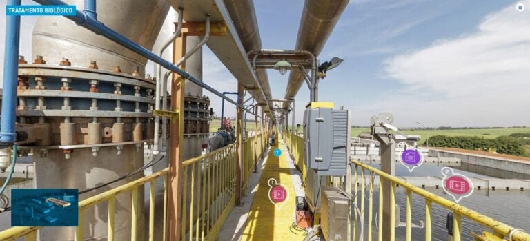 BRK Ambiental disponibiliza tour virtual  por Estações de Tratamento de Água e Esgoto