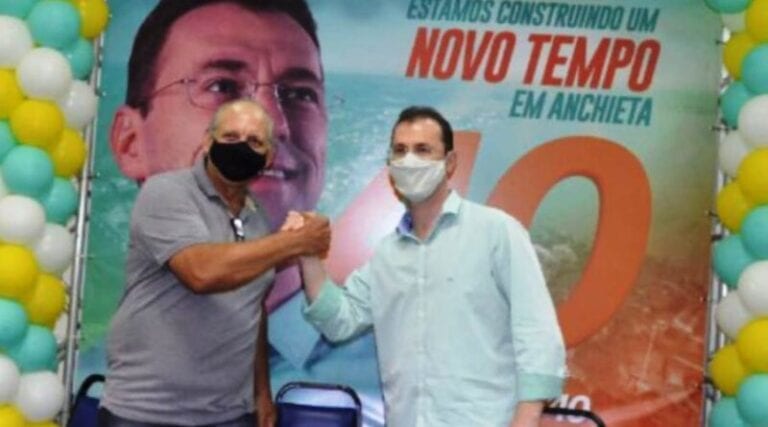 Carlos Valdir é o vice de Fabrício Petri na disputa a reeleição em Anchieta