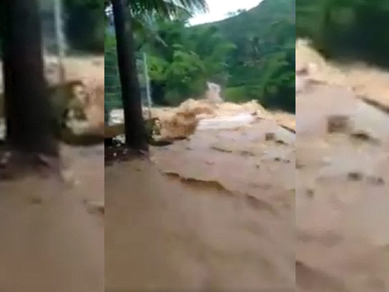 Confira Vídeo: população de Castelo em pânico deixam suas casas devido as fortes chuvas