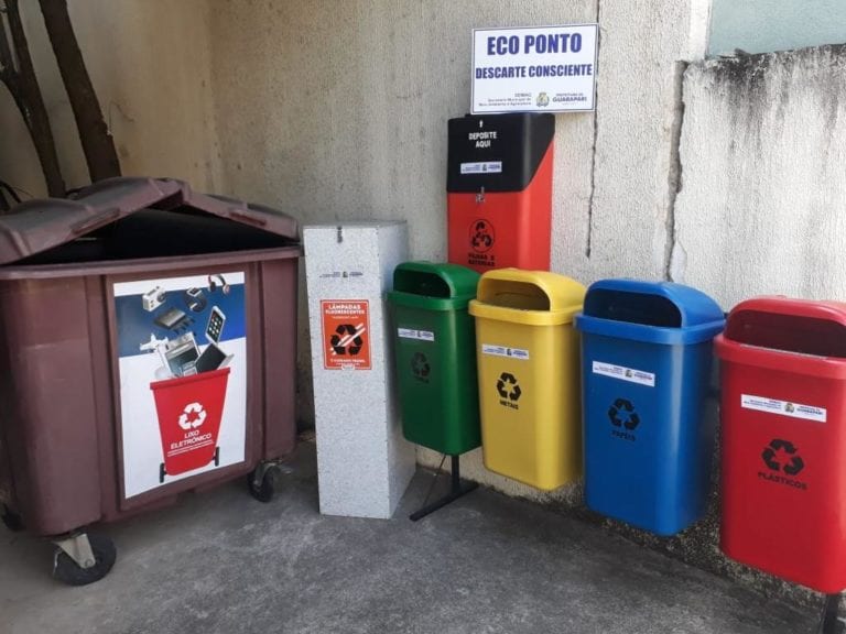 Prefeitura de Guarapari disponibiliza Eco Pontos para coleta de resíduos sólidos na cidade