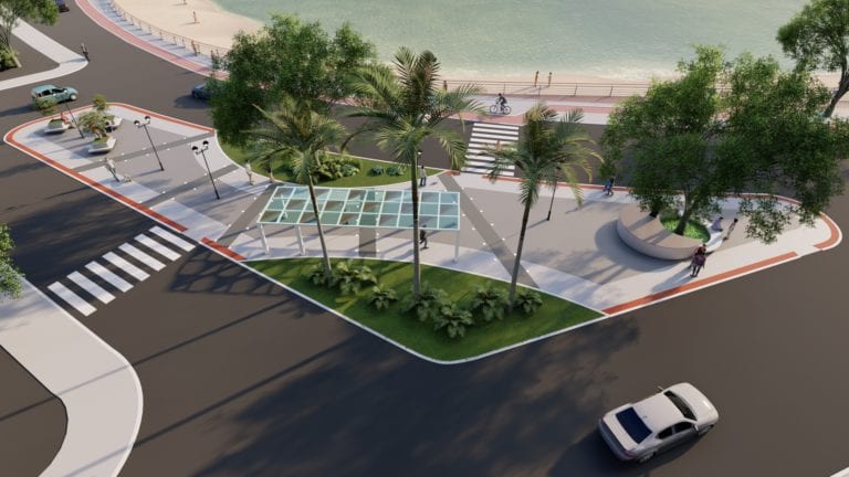 Prefeitura de Guarapari inicia obras de melhorias na Praça São Pedro 