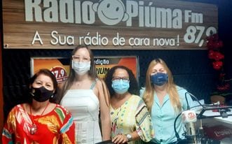 Servidoras públicas de Piúma falam sobre o “Dia Internacional da Mulher” em programa de Rádio