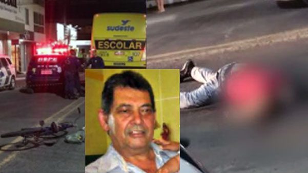 Idoso morre atropelado após cair de bicicleta em Marataízes