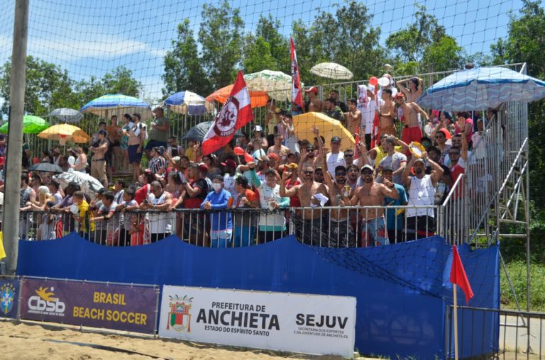 Anchieta está na final do 21º Campeonato Estadual Banestes de Beach Soccer