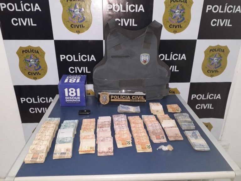 Denarc prende suspeito de tráfico de drogas em Cachoeiro de Itapemirim
