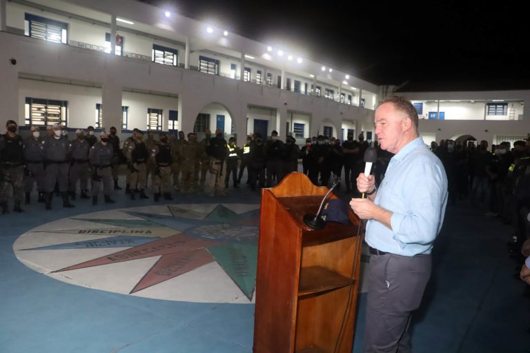 Governador Renato Casagrande participa de prévia da Operação Estado Presente em Vila Velha