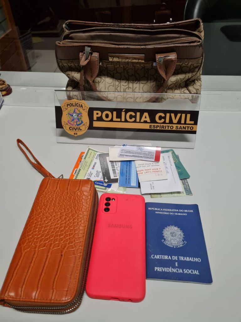 Polícia Civil recupera objetos em Venda Nova do Imigrante