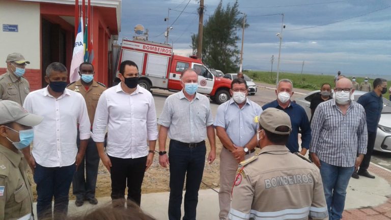 Inaugurada o Posto Avançado do Corpo de Bombeiros em Marataízes