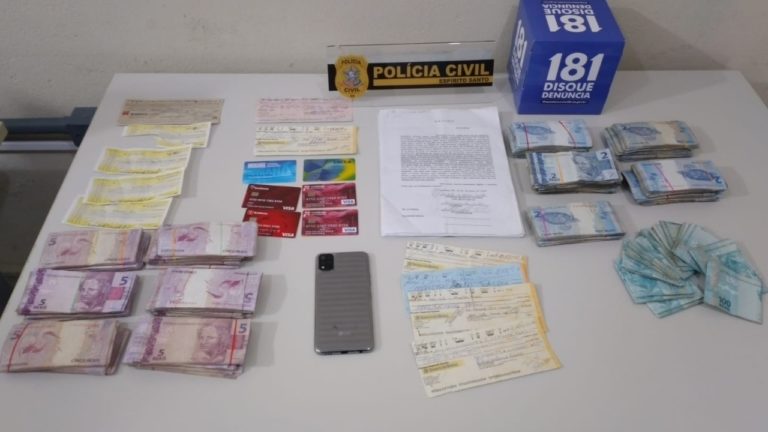 Dipo de Linhares prende suspeito de agiotagem e extorsão