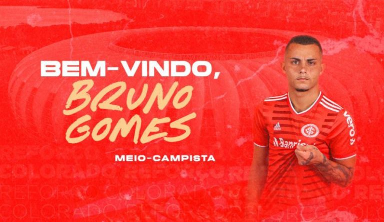 Internacional anuncia contratação do meio-campista Bruno Gomes