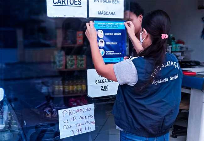 Orientação ao enfrentamento da Covid-19 nos comércios de Itapemirim