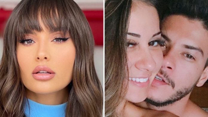 Thaís Braz, Maíra Cardi e Arthur Aguiar