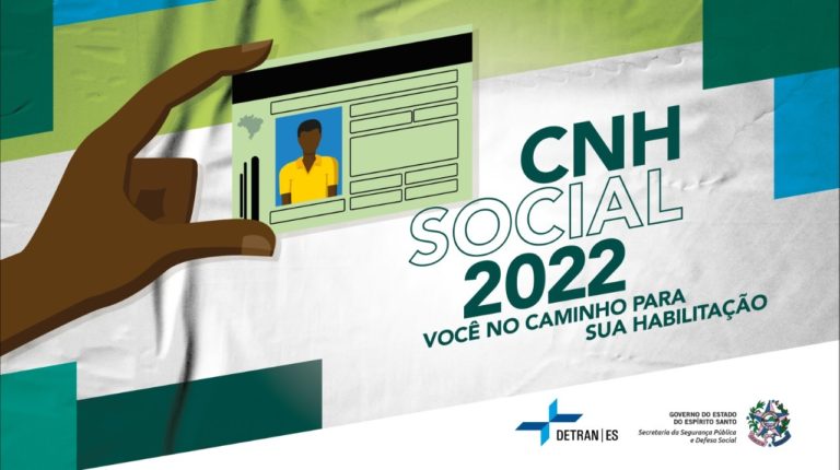 Inscrições para o CNH Social 2022 terminam nesta sexta-feira (1º)