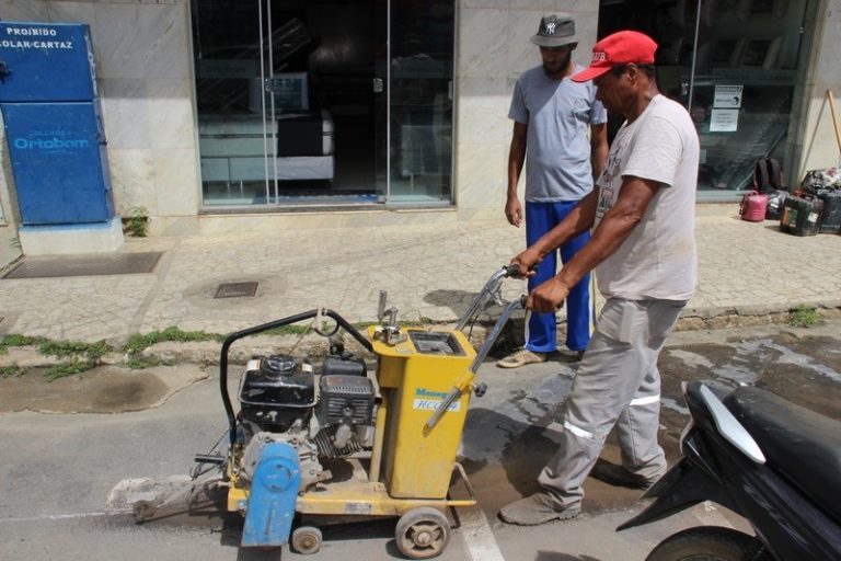 Calçadão na avenida Jones dos  Santos Neves terá 3,7 metros de largura em trecho de 260 metros