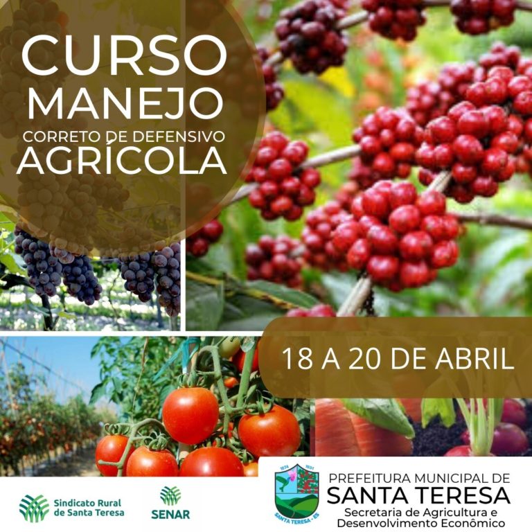 Curso Manejo Correto de Defensivo Agrícola