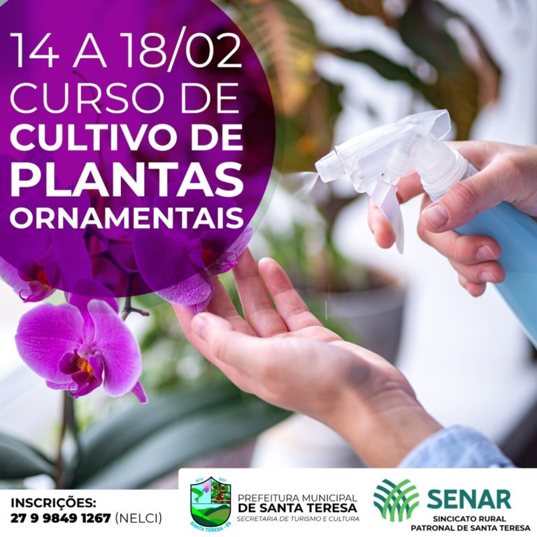 Curso de Cultivo de Plantas Ornamentais