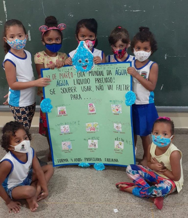 Escolas da Prefeitura de Linhares celebram Dia Mundial da Água com atividades de conscientização   		