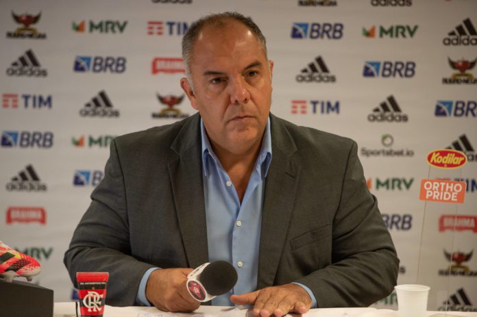 Marcos Braz admite preocupação com gestão de elenco no Flamengo