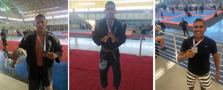 Jiu jitsu de Barra de São Francisco traz ouro, prata e bronze da primeira etapa do campeonato estadual