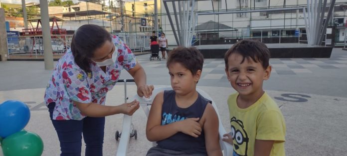 333 doses da Covid-19 aplicadas nos dois dias de mutirão de vacinação em Barra de São Francisco