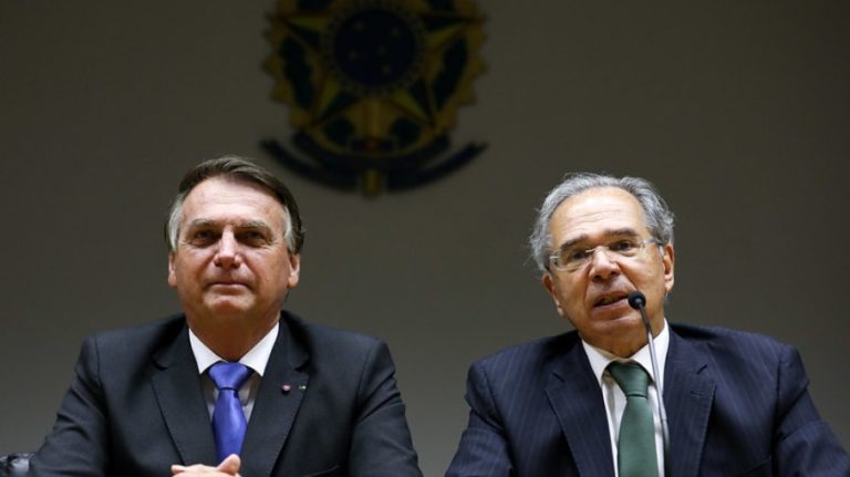 Bolsonaro e Paulo Guedes