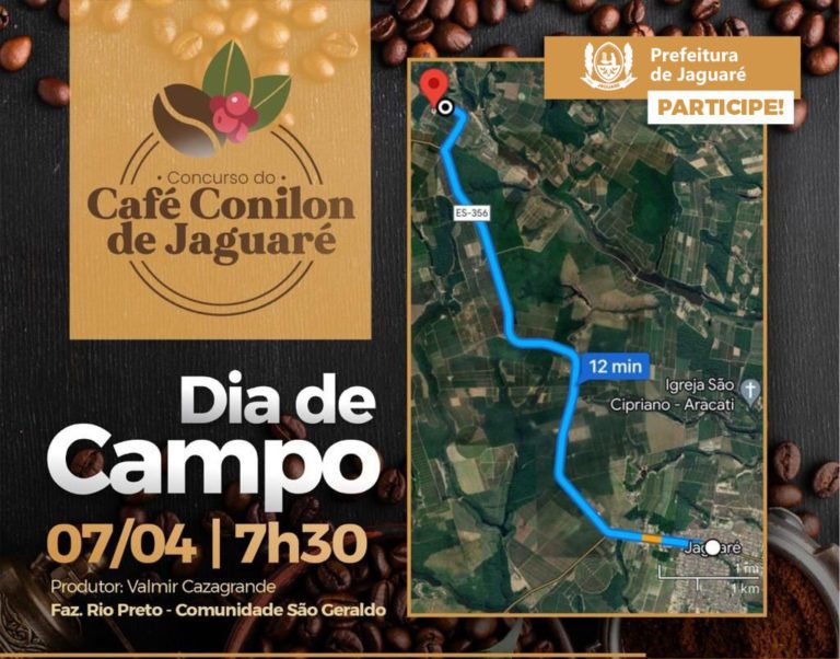 
			Organização do 1º Concurso de Café Conilon de Jaguaré realiza Dia de Campo        