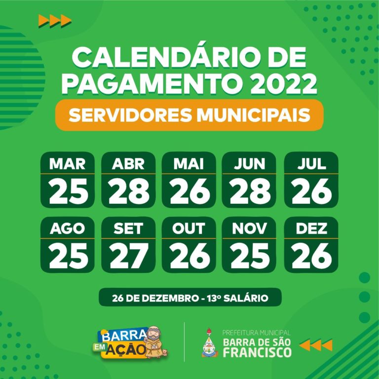 Servidores municipais de Barra de São Francisco recebem pagamento nesta quinta-feira, 28