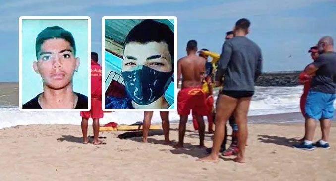 Vídeo: Adolescentes morrem afogados após entrarem no mar em Marataízes