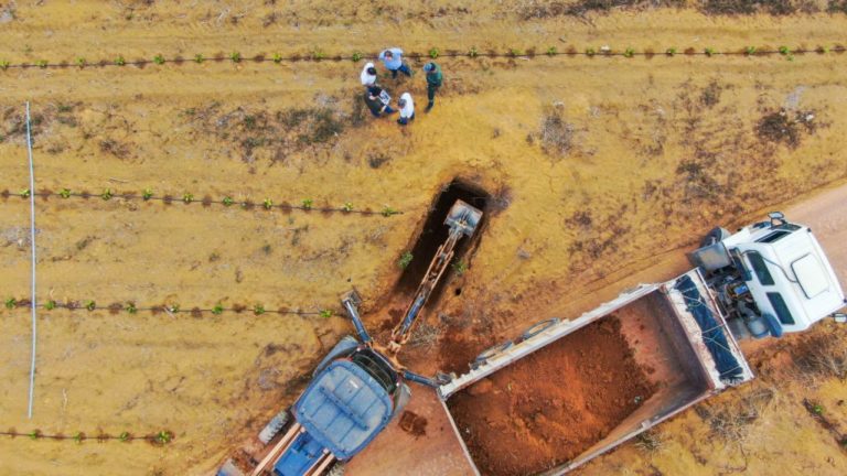 Construção de caixas secas: Prefeitura inicia nova frente de trabalho na região de São Sebastião de Terra Alta   		
