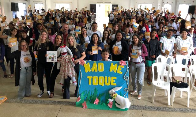 DPCAI de Linhares descobre abuso sexual contra três alunas durante palestras sobre Maio Laranja