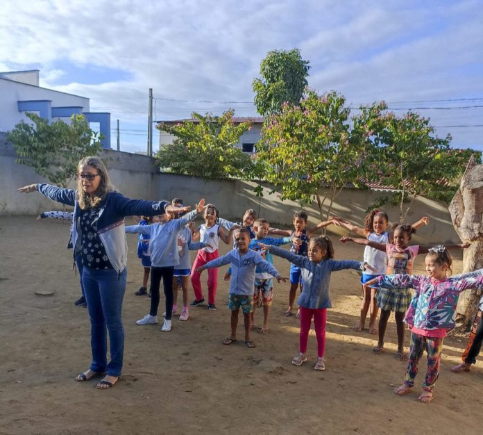 Diversão, exercício e aprendizado alinhados na EMEF São Cristóvão