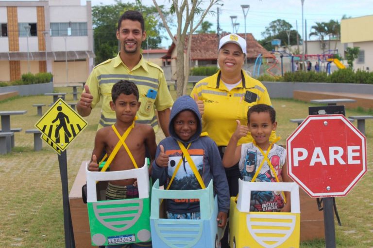 Fim de semana tem Transitolândia para a criançada em Bebedouro e na Praça 22 de Agosto